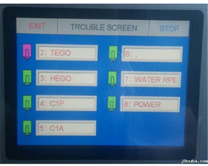 恒温恒湿试验箱英文故障显示 恒温恒湿试验箱英文故障显示