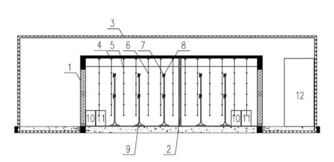 空调舒适性评价室的设计需求(图2) 空调舒适性评价室设计图2