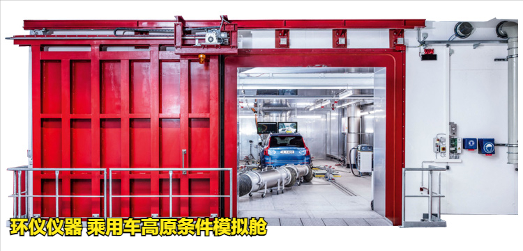 乘用车高原条件模拟舱的动态加载试验(图1)