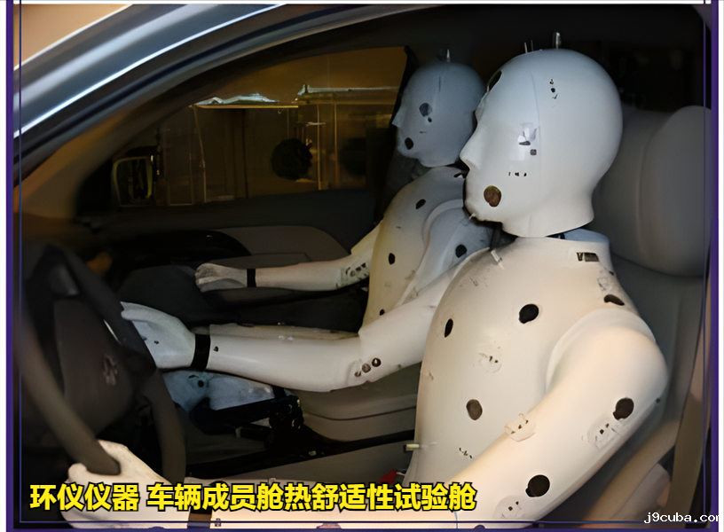 车辆成员舱热舒适性试验舱的舒适性模拟试验(图2)