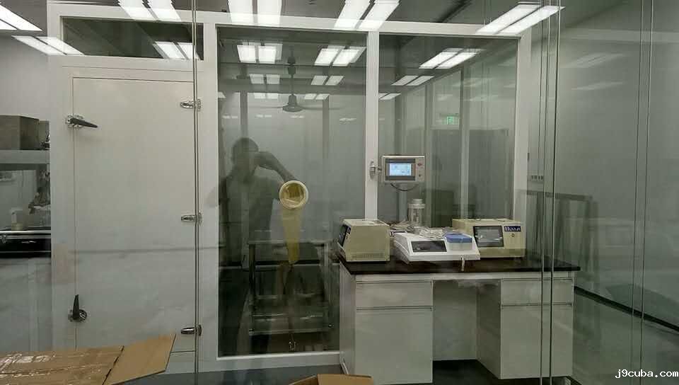 微生物气雾室玻璃