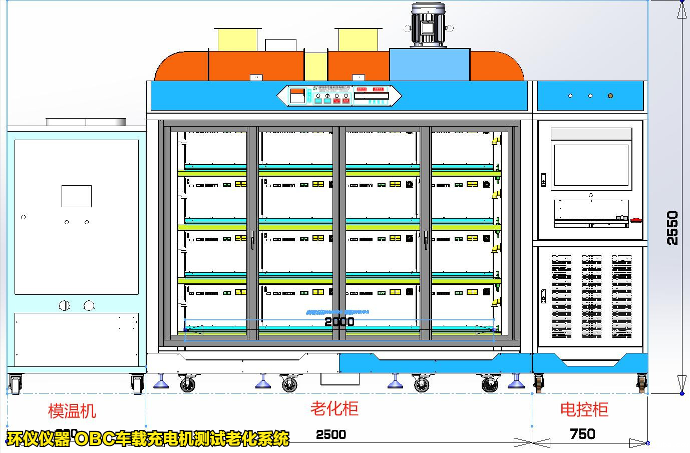 OBC车载充电机测试老化系统的技术特点(图2)